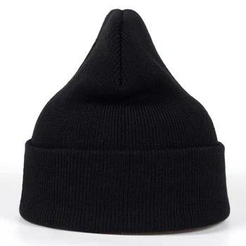2018 naujas Prekės ženklas XXXTentacion Modelio Kepurę Moterų Megztos Žieminės Kepurės Mados Skullies Beanies vyrų Vilnos žieminė Kepurė Storesnės Kepurės