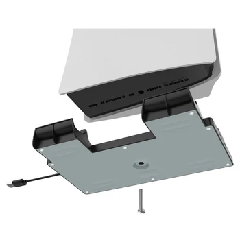 Už PS5 Vertikalus Aušinimo Ventiliatorius Stovi 5 Digital Edition Vertikalus Stovas Bazės SONY Playstation5 Dual Controller Charging Dock