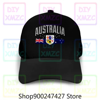 Australija Australijos Vėliava Beisbolo Kepuraitę Pilietybės Etninių Pasididžiavimas Paveldo Australijos Skrybėlės