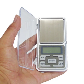 200g x 0.01 g Mini Skaitmeninės Svarstyklės Papuošalai papuošalai Svarstyklės, yra LCD Ekranas, Aukšto Tikslumo Matavimo Kišenėje Svoris Įrankiai