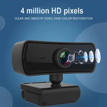 TISHRIC 2040*1080P Kamera Full HD 1080P USB Web Kamera Su Mikrofonu Kompiuteris PC WebCamera-Live Transliacijos Vaizdo skambučiams