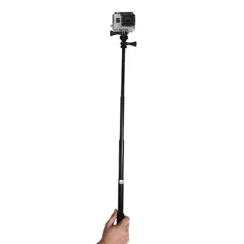 Strėlės ilginimas Ištraukiamas Polių Nešiojamą & Trikojo stovo Selfie Stick GoPro